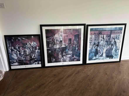 Photo of free 3 large picture frames (Alton GU34) #1