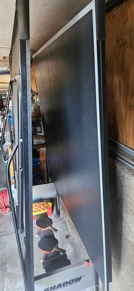 Photo of free Ping pong table+paddles+balls+net (Belmont - Sunnyslope Ave) #2