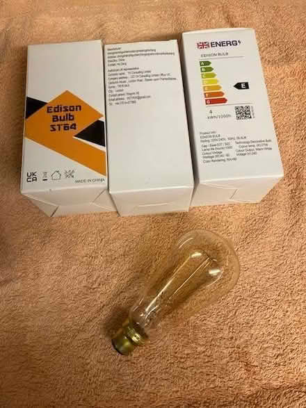 Photo of free Vintage Lightbulbs ST64 (Holmes Chapel CW4) #1