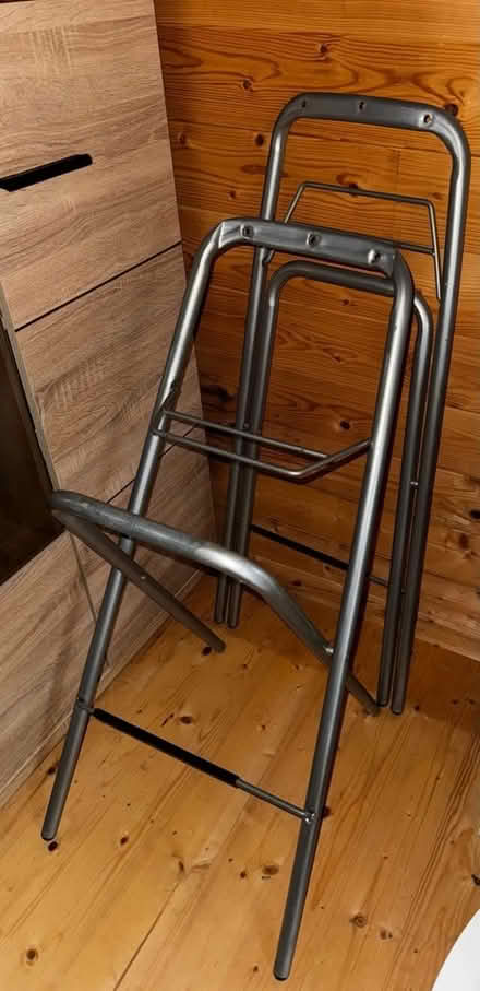 Photo of free Set of 2 Tall Bar Stool Bases – Metal Frames (Sherwood TN2) #3