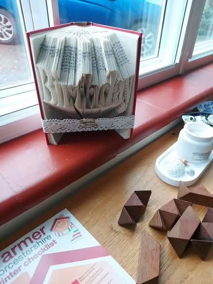 Photo of free Folding crafted birthday book (WR14 Malvern Link) #2