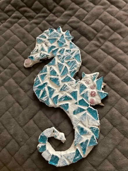 Photo of free Small mosaic seahorse decoration (Wooburn Green, HP10) #1