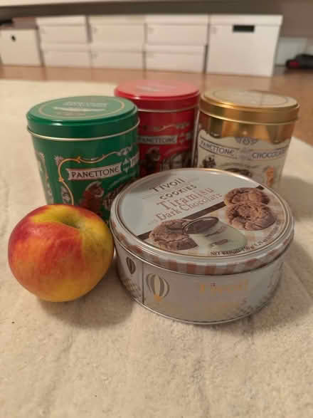 Photo of free Biscuit tins, etc (Hitchin SG4) #1