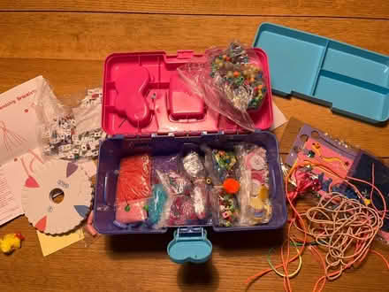 Photo of free Craft box with lots of beads (M33 near Sale Grammar School) #2