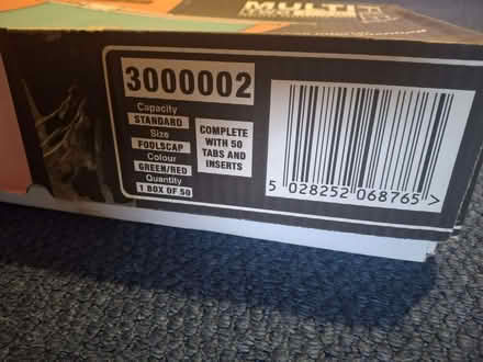 Photo of free Foolscap Suspension Files (Heald Green SK8) #2