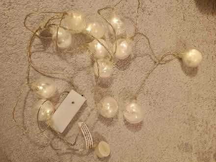 Photo of free String of light baubles (OX3 Wood Farm) #1