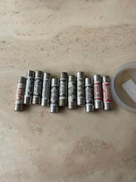 Photo of free Fuses - various amp (Heswall CH60) #2