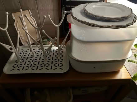 Photo of free Sanitizer and bottle drying rack (Enfield EN2) #1