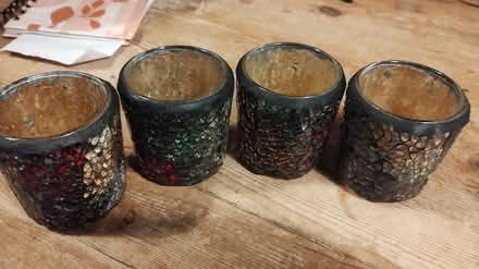 Photo of free 4 Small glass candle holders (DE24 Alvaston) #2