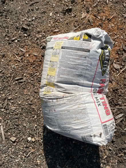 Photo of free set concrete for fill (West Berkeley) #1