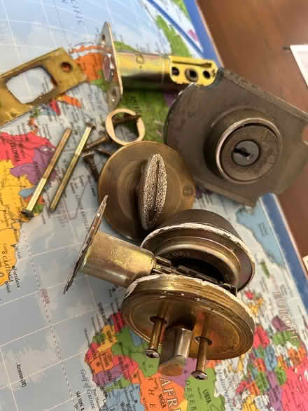 Photo of free 2 same-key deadbolts, work well (Berkeley) #1