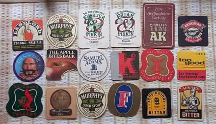 Photo of free 18 assorted beer mats (Central Letchworth) #1