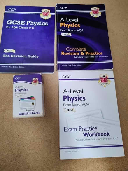 Photo of free Physics revision guides (Hamstreet TN26) #1