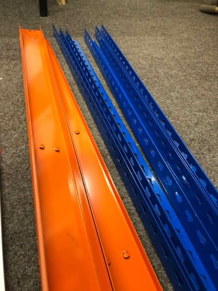 Photo of free Metal garage racking BigDug (High Green, S35) #1