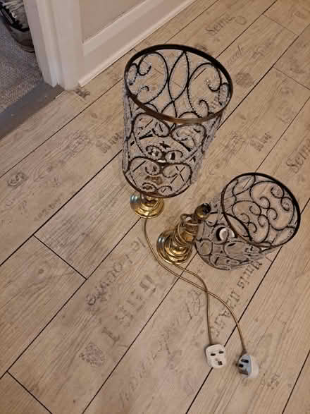Photo of free Set of brass stand lamps - SE4 (Crofton Park, Brockley) #1