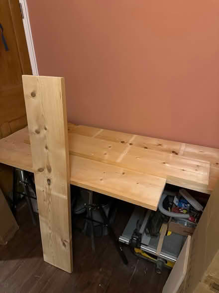 Photo of free 5 large pine planks (Didsbury M20) #1