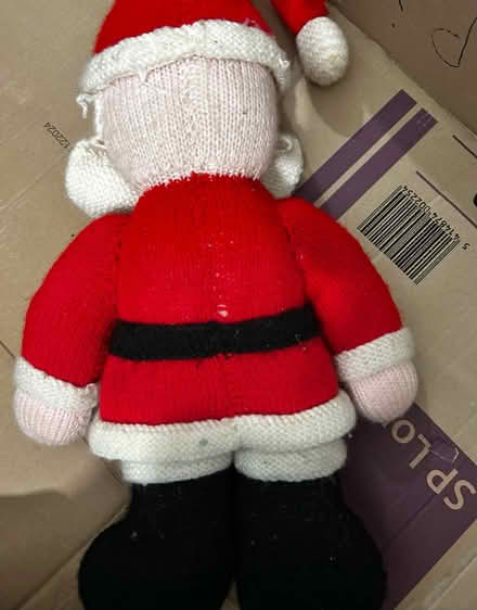 Photo of free Knitted Santa teddy (Chatham ME4) #3