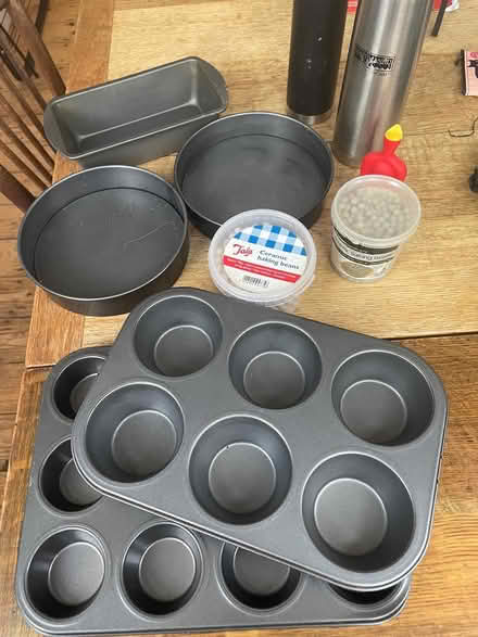 Photo of free Baking Pans Cake tin muffin trays (Haringey, near St Ann's, N15) #1