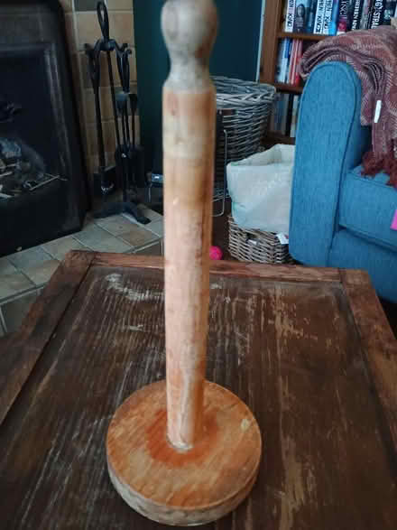 Photo of free Wooden kitchen towel holder (Barming Heath ME16) #1