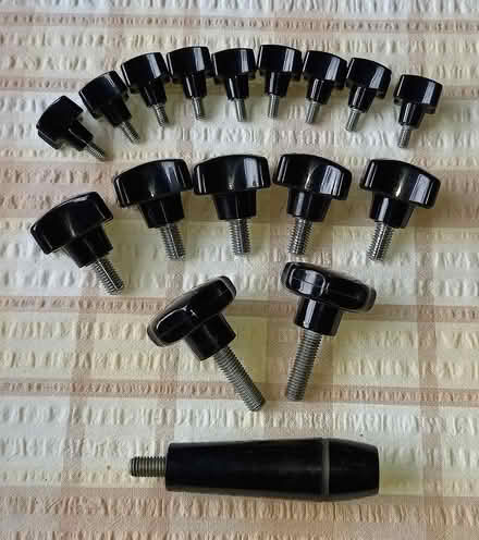 Photo of free Plastic knobs with thread (Central Letchworth) #1