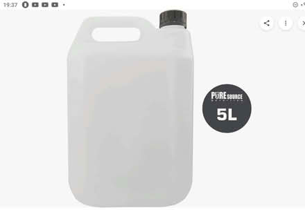 Photo of free several 5 lt.water tanks (taylor avenue nn3) #1