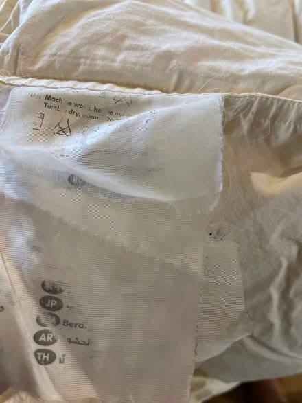 Photo of free IKEA 12 tog king duvet (Birdham) #2