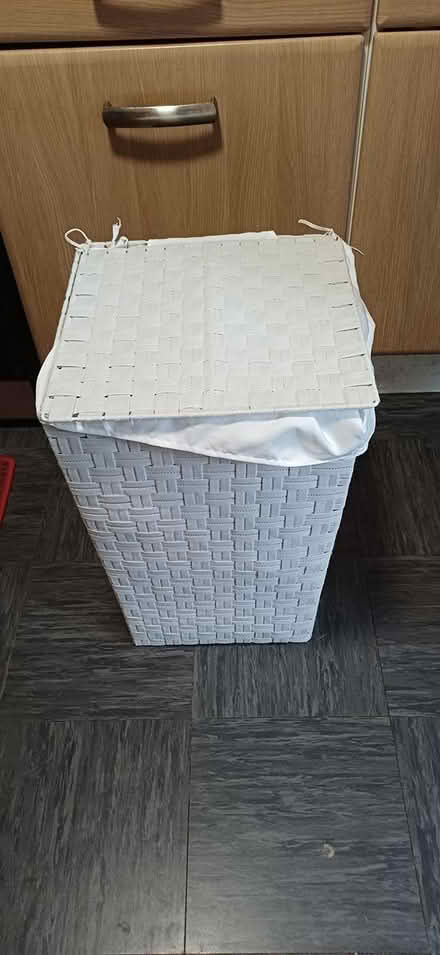 Photo of free Wicker type laundry basket (Havant PO9) #1