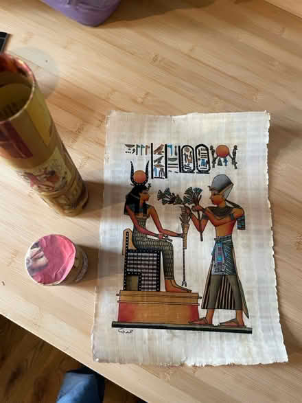 Photo of free Papyrus scroll art (Landport, lewes) #1