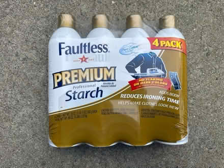 Photo of free Shirt Starch - new 4 pack (Carmelita, Mountain View) #1