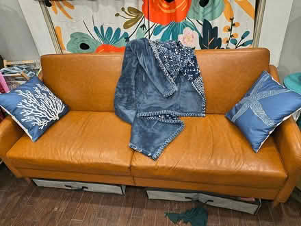 Photo of free Vegan Leather Futon (West Philly/University City) #1