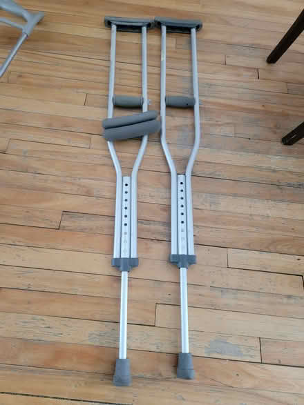 Photo of free Crutches (Manor park) #1
