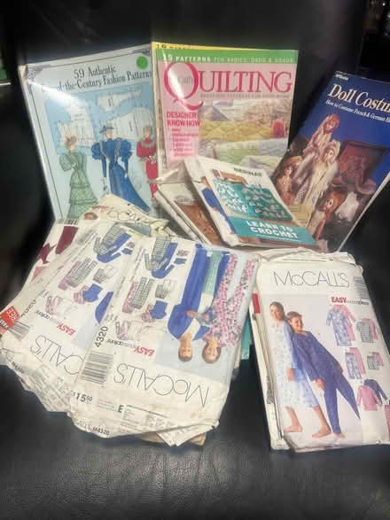 Photo of free Sewing pattern and books (Morgan park) #1