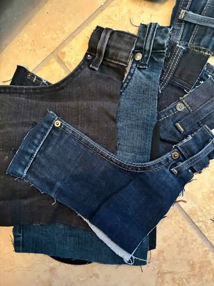 Photo of free Denim fabric pieces for crafting (Kingswood) #4