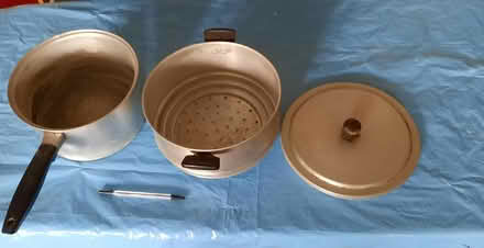Photo of free Saucepan, steamer and a lid (Woodley RG6) #2