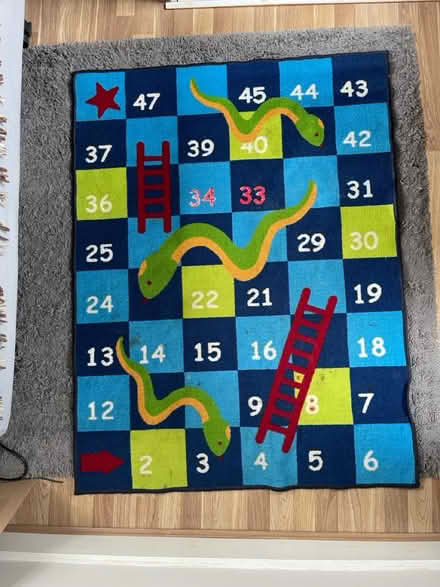 Photo of free Snakes and ladders playmat (Chingford Mount, E4) #1