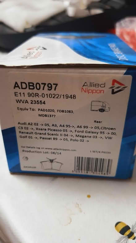 Photo of free Rear Brake Pads (De564dh) #1