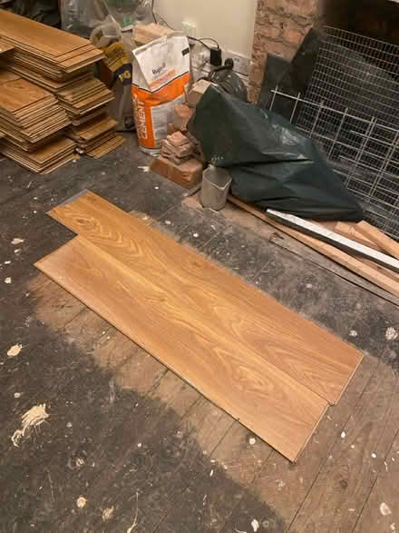 Photo of free Timber effect laminate flooring (B30 2HA) #1