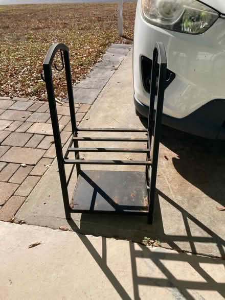 Photo of free Firewood rack (Massachusetts and Rowan.) #1