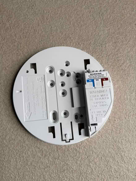Photo of free Base for wired smoke alarm (Woking) #1