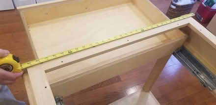 Photo of free Handmade shelf/butcher block (Leslieville) #1
