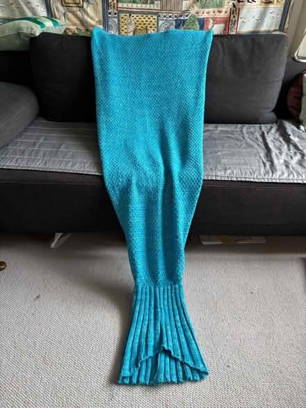 Photo of free Cosy blue mermaid blanket! Great condition (Elmers End BR3) #2
