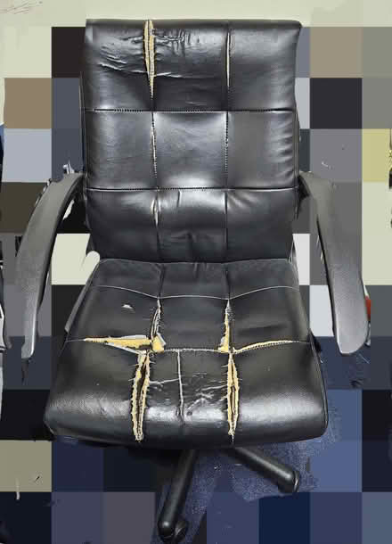 Photo of free Leather chair (Deepdale, Preston PR1) #1