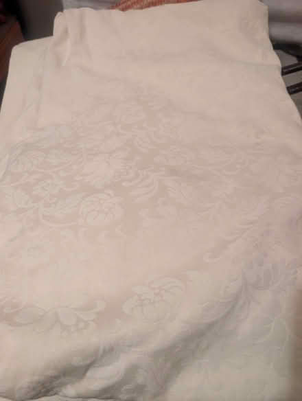 Photo of free A pair of cream curtains (Oughtibridge S35) #1