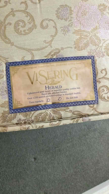 Photo of free Vi-Spring bed.1 single (Rustington BN162EH) #2
