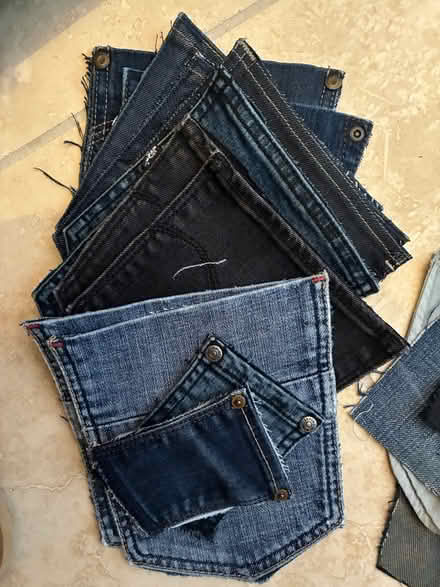 Photo of free Denim fabric pieces for crafting (Kingswood) #1