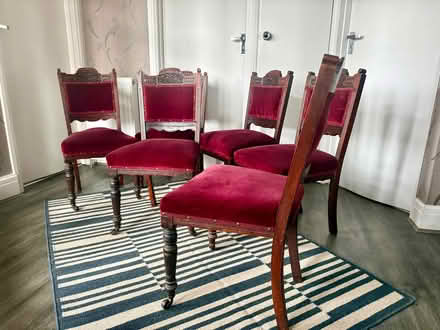 Photo of free Antique Wooden Dining Chairs (Welwyn AL6) #2