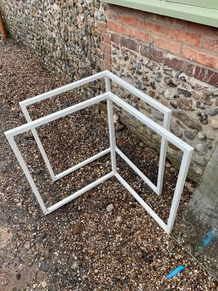 Photo of free Glass desk with trestles (IP6) #2
