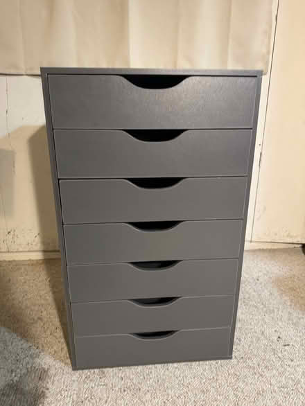 Photo of free Grey Cabinet with 7 drawers (San Jose California) #3