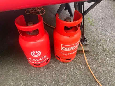 Photo of free 2 empty Calor gas bottles 6kg (SK15) #1