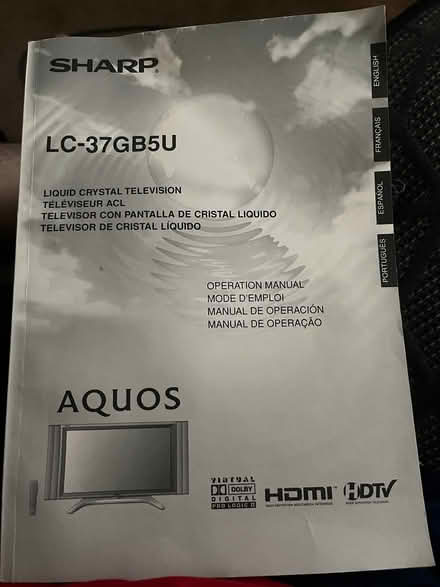 Photo of free Older & heavy sharp aquros tv (Media by orange st .) #4